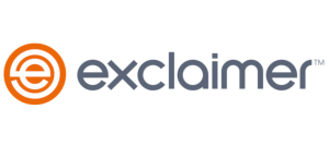 Logo exclaimer